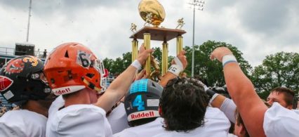 The West wins the 39th annual Michigan High School Football Coaches Association East-West All-Star Game.