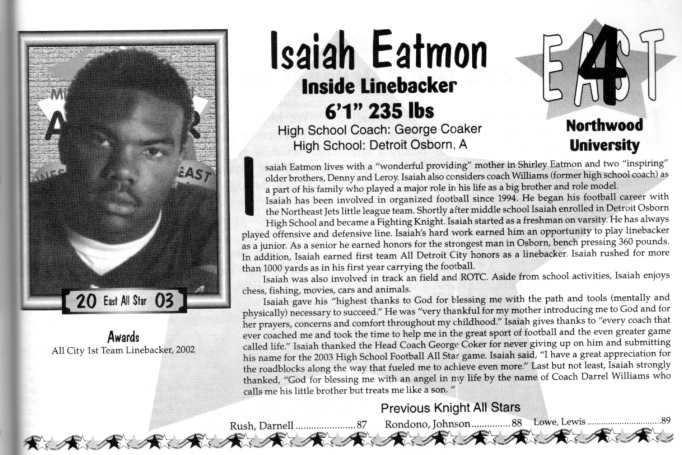 Eatmon, Isaiah