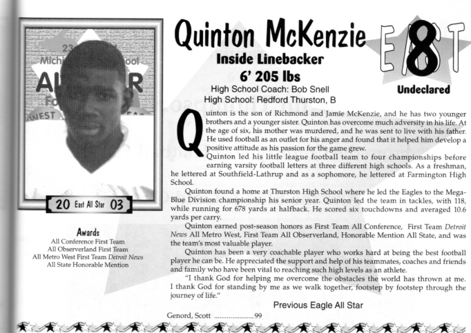 Mckenzie, Quinton