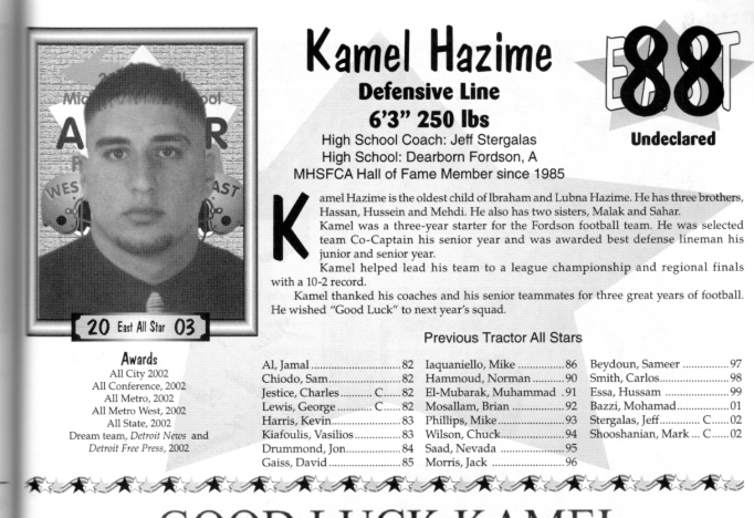 Hazime, Kamel