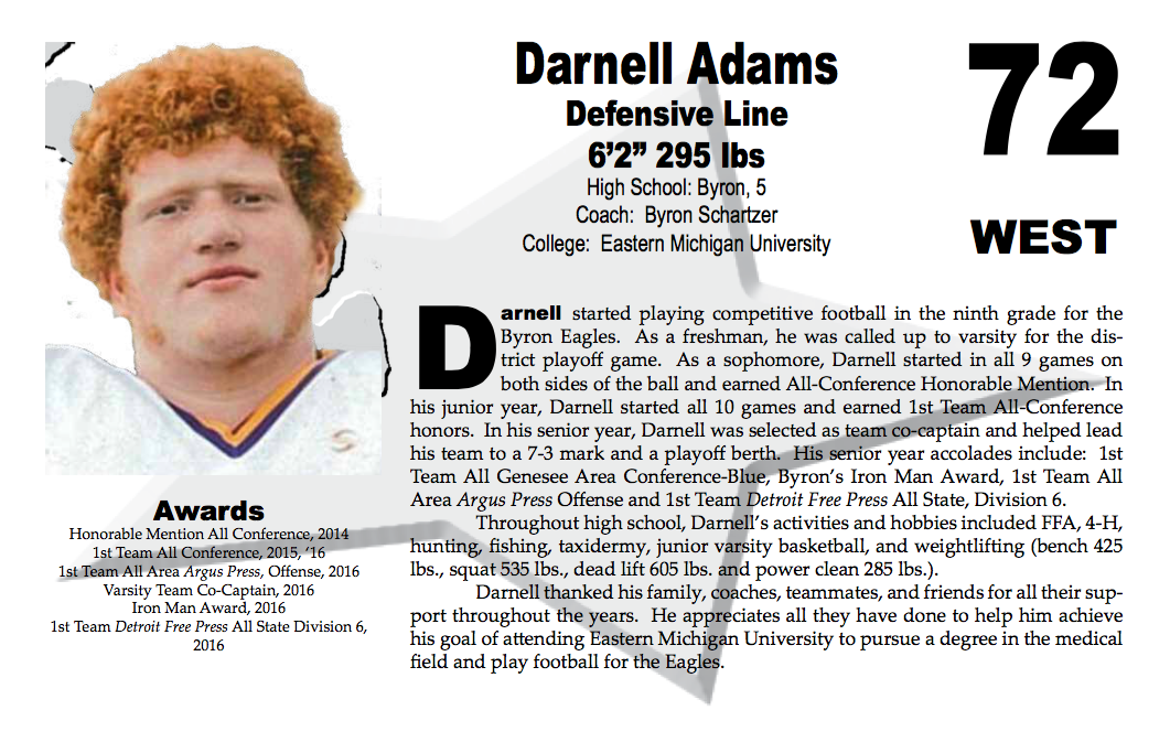 Adams, Darnell