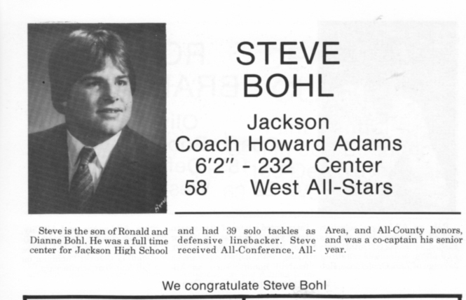 Bohl, Steve