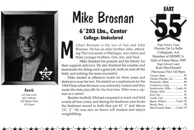 Brosnan, Mike