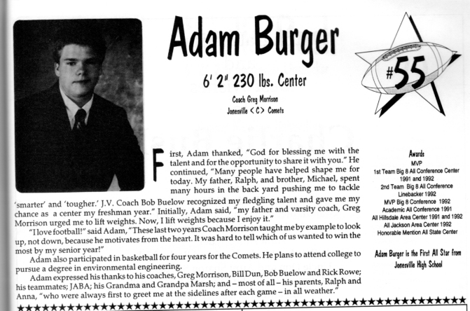 Burger, Adam