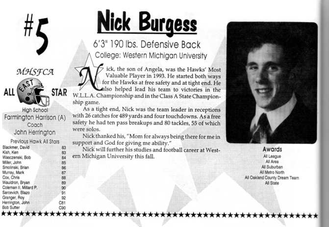 Burgess, Nick