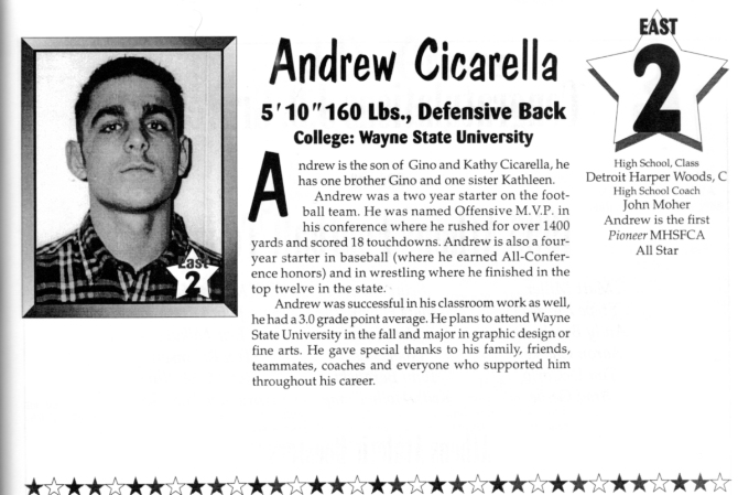 Cicarella, Andrew