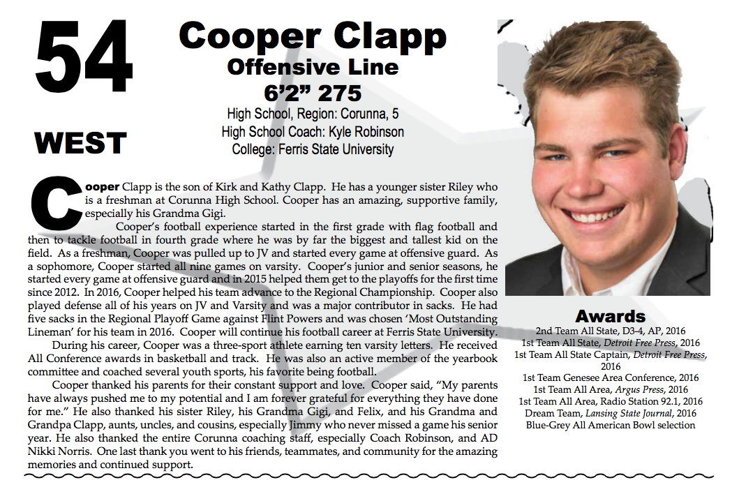 Clapp, Cooper