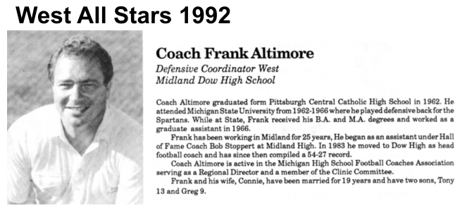 Coach Altimore, Frank