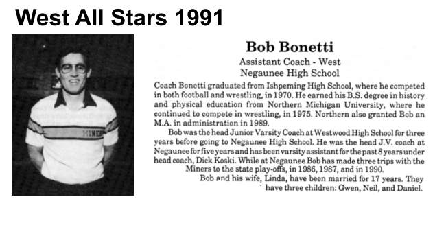 Coach Bonetti, Bob