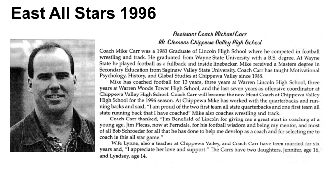Coach Carr, Michael