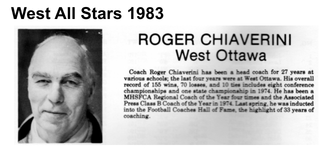Coach Chiaverini, Roger
