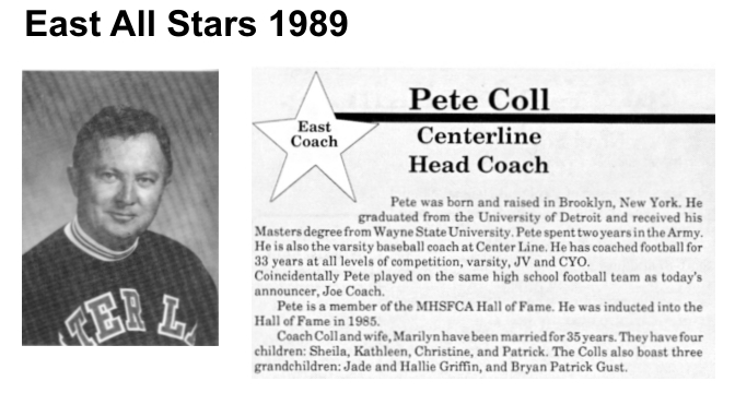 Coach Coll, Pete