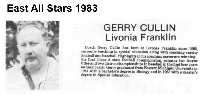 Coach Cullin, Gerry