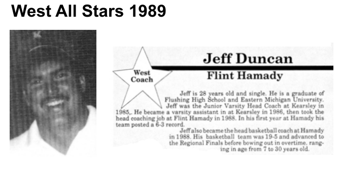 Coach Duncan, Jeff