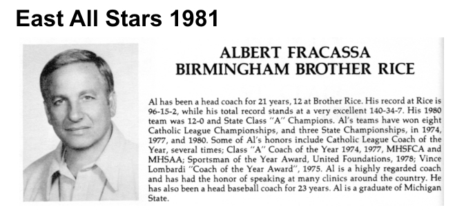 Coach Fracassa, Albert
