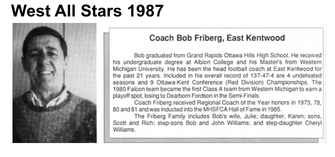 Coach Friberg, Bob