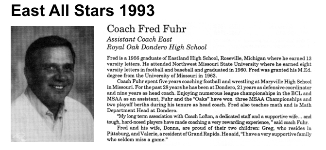 Coach Fuhr, Fred
