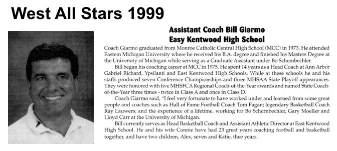 Coach Giarmo, Bill