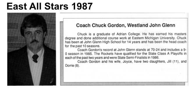 Coach Gordon, Chuck