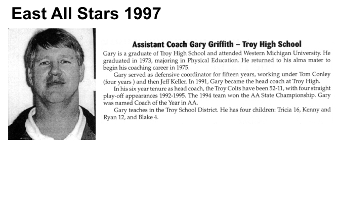 Coach Griffith, Gary