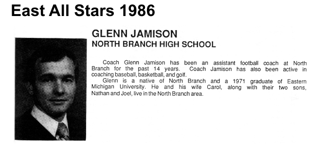 Coach Jamison, Glenn