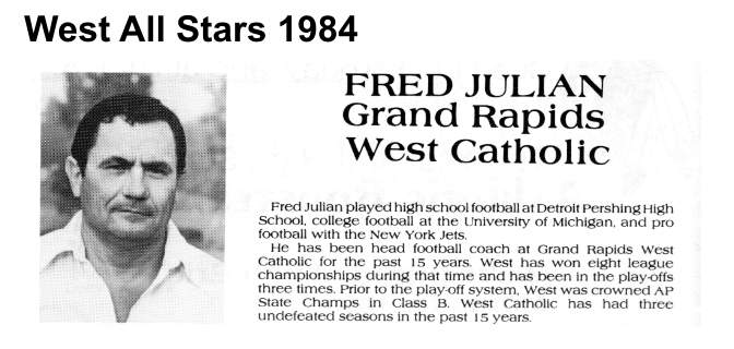 Coach Julian, Fred