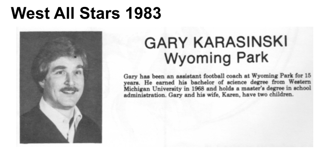 Coach Karasinski, Gary