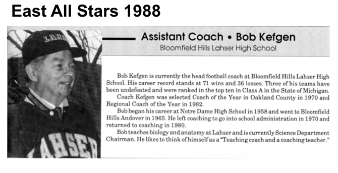 Coach Kefgen, Bob
