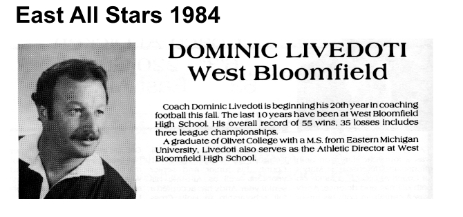 Coach Livedoti, Dominic