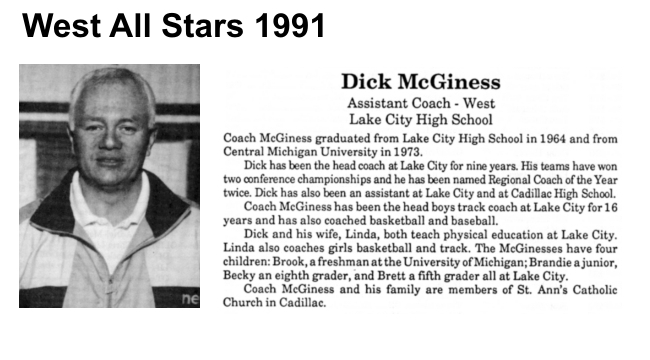Coach McGiness, Dick