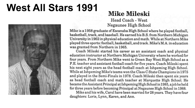 Coach Mileski, Mike