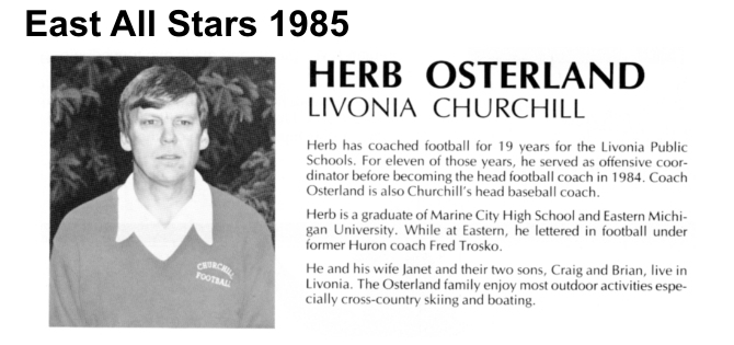 Coach Osterland, Herb