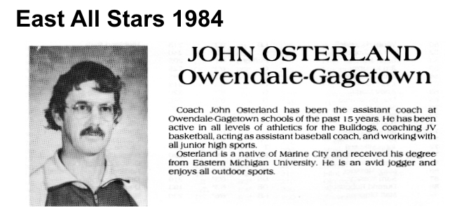 Coach Osterland, John