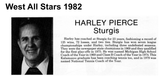 Coach Pierce, Harley