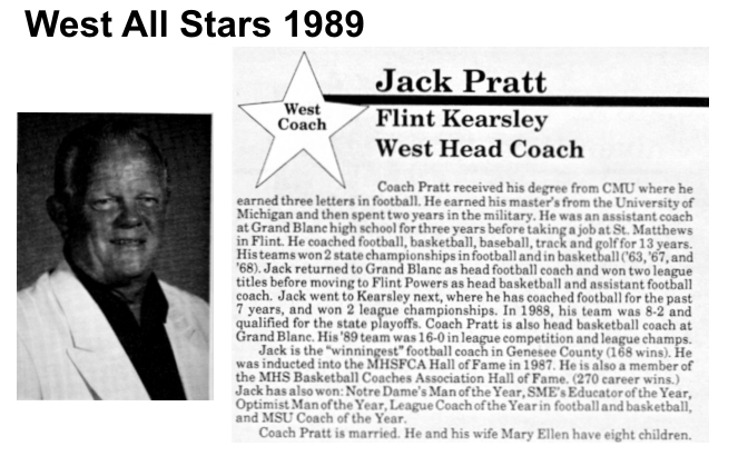 Coach Pratt, Jack