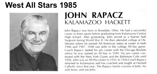 Coach Rapacz, John