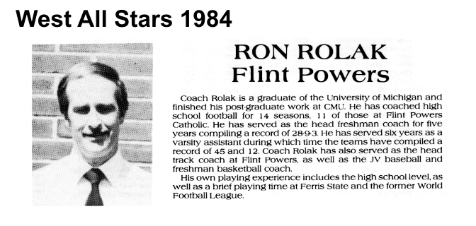 Coach Rolak, Ron