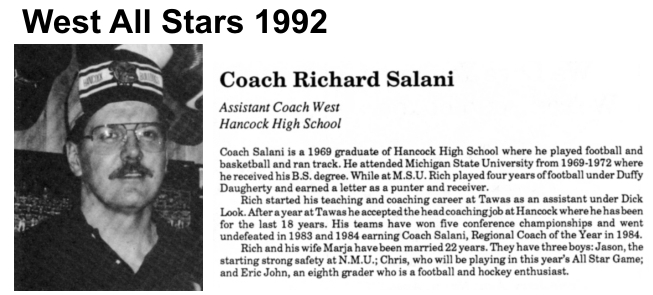Coach Salani, Richard