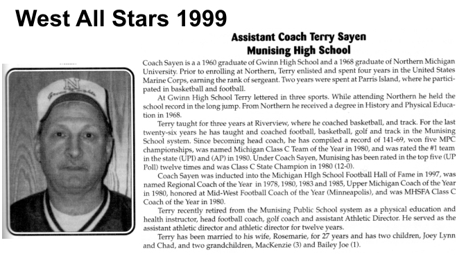 Coach Sayen, Terry