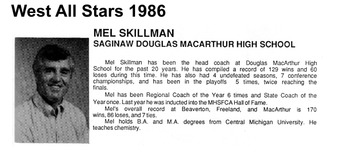 Coach Skillman, Mel