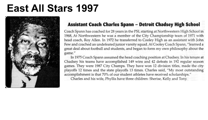 Coach Spann, Charles