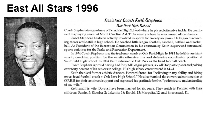 Coach Stephens, Keith