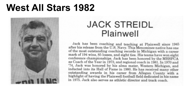 Coach Streidl, Jack