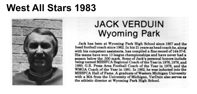 Coach Verduin, Jack