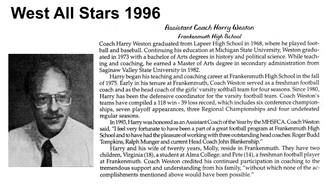 Coach Weston, Harry