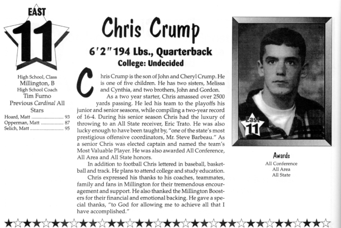 Crump, Chis
