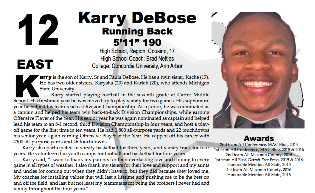 DeBose, Karry