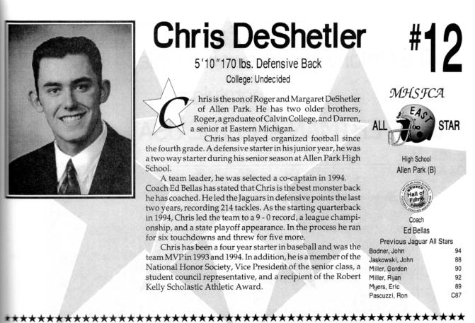 DeShetler, Chris