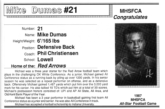 Dumas, Mike