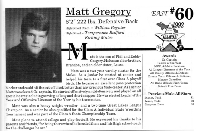 Gregory, Matt